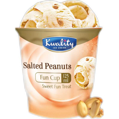 Kwality Salted Peanuts Ice Cream Kwality Salted Peanuts Ice Cream